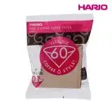 在飛比找遠傳friDay購物優惠-HARIO 日本製V60錐形原色無漂白01咖啡濾紙110張(