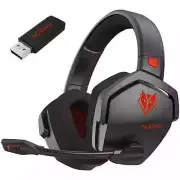 Wireless Gaming Headset with Microphone for PS5 PS4 PC Switch 2.4Ghz Headphones