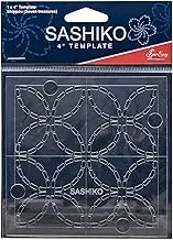 SASHIKO Template 4 in - Seven Treasures, Clear