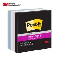 在飛比找PChome24h購物優惠-3M Post-it 利貼 狠黏 654-5SSNE紙磚