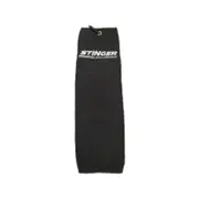Stinger Golf Microfibre Towel Black 520mm x 450mm