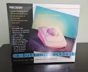 PRECISION 3 Button Trackball - PS/2 or Serial - NEW - Sealed in Original Box