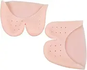 Outanaya 2Pairs Gel Toe Protector Sleeve for Big Toe Relief Flexible Cushion for Sandals and Closed Toe Shoes Reusable and Washable Toe Cover for Blisters and Pressure Relief