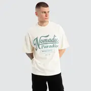 [Nomadic Paradise] Swoop Loopback Street Tee Tofu