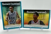 Jonathan Kuminga 2021 Upper Deck Goodwin Champions #35 & #85 Turquoise Parallel