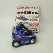 VINTAGE 90s LASER STUNT CAR CHENG CHING TOYS BATTERY OPERATED NIP KMART EXCL