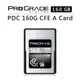 EC數位 ProGrade PDC 160G CFE A Card 記憶卡 160GB Type A 單眼 相機 攝影機