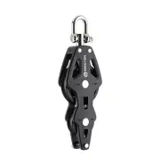 72mm Single Swivel Shackle Fiddle Becket Block - Master BP-7220F
