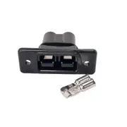Blue Bar 50 amp Anderson Style Plug Flush Mount