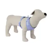 Pet Knit Harness - Medium, Blue