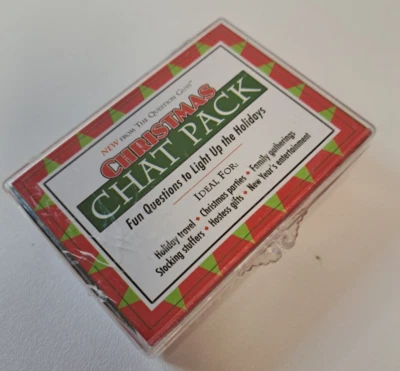 Chat Pack CHRISTMAS Fun Questions to Spark Conversations - 156 Cards New