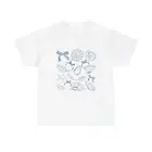 Coquette Seashell Tee, Vintage Summer Beach Shirt, Retro Coastal Vibes T-Shirt,