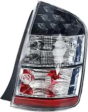 Car Tail Light Left Right Rear Brake Lamp Taillight Black ，Compatible With Toyota Prius 2005-2009(Right)