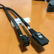 12Gb to 6Gb SAS Data Cable Straight Head 8643 to 8087 Connection Cable Line Part