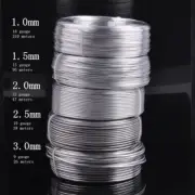 Large Roll Aluminium Soft Metal Crafts Beading Wire for Jewelry Making DIY