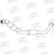 Redback Cat Conv Bolt On to suit GM Comm VZ 3.6L Cat LHS 2nd Oxy Sensor - C7778
