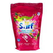40pc Surf Fabric Stain Removal Washing Capsules Front & Top Loader Rose Fresh