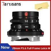 7artisans M 28mm F5.6 Full Frame Large Aperture MF Lens For Leica M-Mount Camera