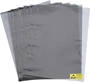 uxcell 50Pcs Anti Static Bags ESD Shielding Bag Flat Open Top Anti Static Bag for Electronic Devices 7x10 Inch(180x260mm)