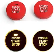 LUMIXE Car Interior Accessories Styling Start Stop Engine Ignition Cover Auto Button Case, for Subaru, BRZ Impreza XV, for Forester, Outback Interior Mouldings(Model B)