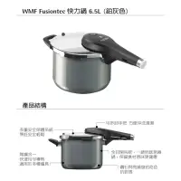 在飛比找蝦皮購物優惠-【全新-德國WMF】Fusiontec德國製快力鍋壓力鍋6.