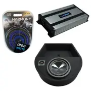 Replacement Spare Tire Alpine SWT-10S2 Single 10 Sub Box Enclosure HA-A800.1 Amp