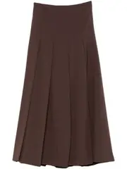[Studio Nicholson] Fuse midi skirt 8 Brown