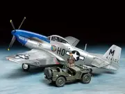 Tamiya 25205 1:48 US NA P-51D Mustang Military Aircraft Plane Model Kit