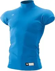 [DESCENTE] STD-702 Baseball High Neck 1/4 Sleeve Relaxed Fit Shirt