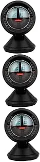 ETHZZLE 3pcs Car Inclinometer Tilt Gauge Vehicle Level Indicator High Sensitivity Slope Meter for Safe Driving
