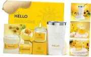 Birthday Basket Gifts For Women, Sunshine Get Well Soon Gifts, Self Care Yellow