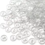 1000 Pieces Resin Buttons 2 Holes Sewing Flatback Button round Craft Buttons for