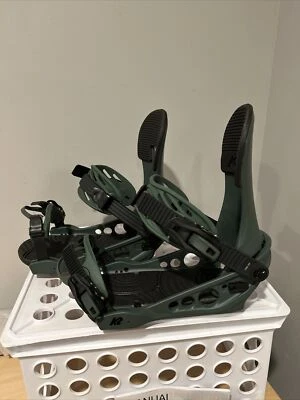 K2 Men’s Line Up Snowboard Bindings New Size M #3374