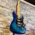 【售出謝謝】分期免運 贈琴袋 FENDER PLAYER STRAT PLUS TOP 墨廠 電吉他