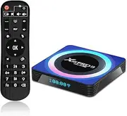 Android TV Box 13.0, X88 PRO 13 4GB RAM 64GB ROM RK3528 Quad-Core Cortex-A53 CPU, 2.4Ghz/5Ghz Dual Band Wifi6 8K/4K Ultra HD Resolution Bluetooth 5.0 Set Top Box,2gb+16gb