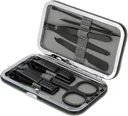 Portable Size Nail Clippers Manicure Tool, Nail Clipper Trimmer Set, for Manicure, Pedicure Cracked, Dry, Dead, Hard Skin & Calluses Skin(Classic Black)
