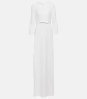 [Giambattista Valli] Giambattista Valli Bow-detail gown AU 10 white