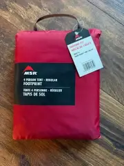 NEW MSR Universal 4-Person Tent Footprint Zoic 4 Front Range Tarp Shelter