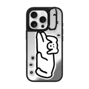 iPhone 16 Pro Mirror Ring Stand Case MagSafe Compatible INAP CUTE DOG