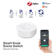 Zigbee Tuya Smart Knob Button Scenario Panel Switch Wireless Random Sticker