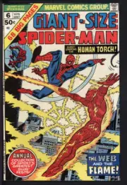 GIANT-SIZE SPIDER-MAN #6 8.5 // MARVEL COMICS 1975