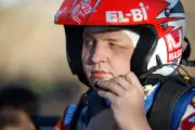 Miko Hirvonen Ford Fiesta RS WRC Portrait 2011 WRC Rally Car Old Photo