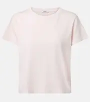 [Agolde] Agolde Adine Shrunken cotton jersey T-shirt AU 14 pink