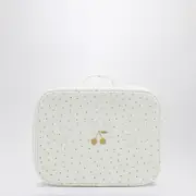 [Bonpoint] White/gold polka dot small roof box One size Yellow