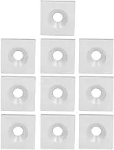 10Pcs 3030 Single Hole Aluminium Alloy Profiles End Caps, Channel System Cover, Easy Installation, Secure Working, for Industrial Aluminium Frame, 3D Printer Construction (Silver)