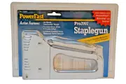 Power Fast Pro 2001 Compression Stapler Staple Gun No. 31890 Easy Slide