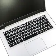 MUBUY Keyboard Cover for 2020 2019 Lenovo IdeaPad 14" 130 130S 330 330S S340 530S S540 730S IdeaPad 1, 13.3” IdeaPad 730S, 15.6" IdeaPad 530S (Not Numeric Keypad)-Black