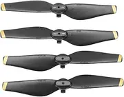 Drone Propeller, Blade Props Set PC Low Noise 4pcs for Spark (Gold Edge)