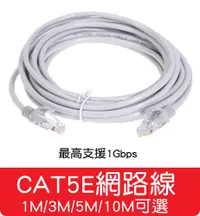 在飛比找松果購物優惠-【艾思黛拉】高品質 現貨 CAT5E 網路線 1~10M A