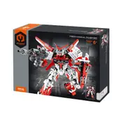 1100pc iM.Master Mecha Model Building Blocks Kids DIY Assemble Toy Kit Red 6y+